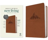 bokomslag NLT Giant Print Premium Value Bible, Filament-Enabled Edition (Leatherlike, British Tan Mountain)