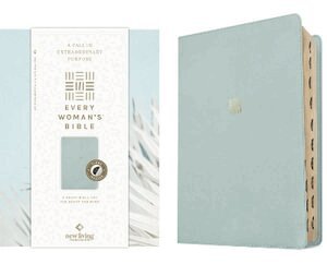Tyndale - NLT Every Woman's Bible, Filament Enabled (Leatherlike, Sky Blue, Indexed, Red Letter), Inbunden. Tillgänglighet: Lägg i varukorg