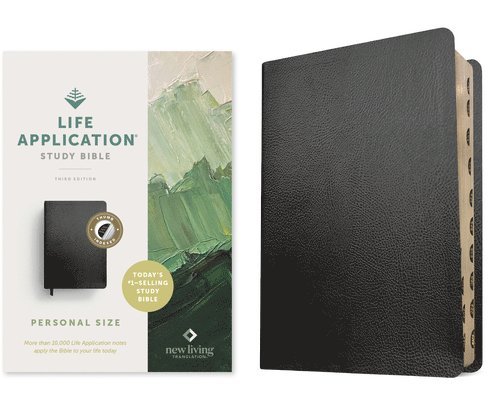 NLT Life Application Study Bible, Third Edition, Black
