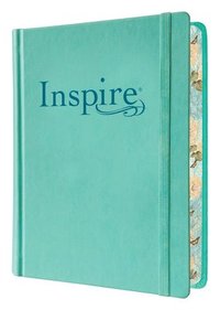bokomslag Inspire Bible NLT (Hardcover Leatherlike, Aquamarine, Filament Enabled): The Bible for Coloring & Creative Journaling