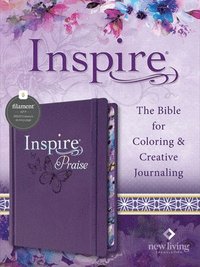 bokomslag Inspire Praise Bible NLT (Hardcover Leatherlike, Purple, Filament Enabled)