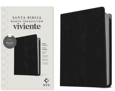 bokomslag Biblia Manual NTV, Letra Grande Con Filament