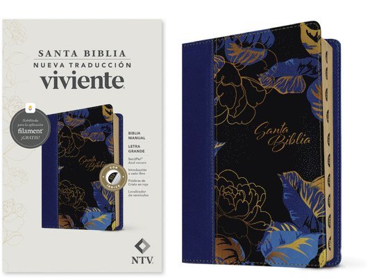 Biblia Manual NTV, Letra Grande Con Filament 1