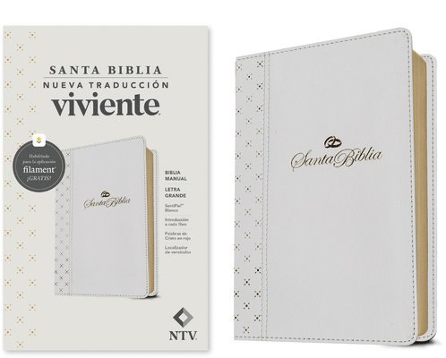 Biblia Manual NTV, Letra Grande Con Filament