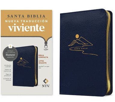 bokomslag Biblia Compacta NTV, Letra Gigante De Z Per Con Filament