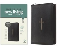 bokomslag NLT Large Print Thinline Reference Zipper Bible