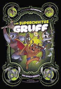 bokomslag Los Superchivitos Gruff: Una Novela Gráfica