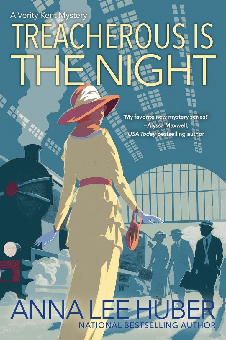 Anna Lee Huber - Treacherous Is the Night, Häftad