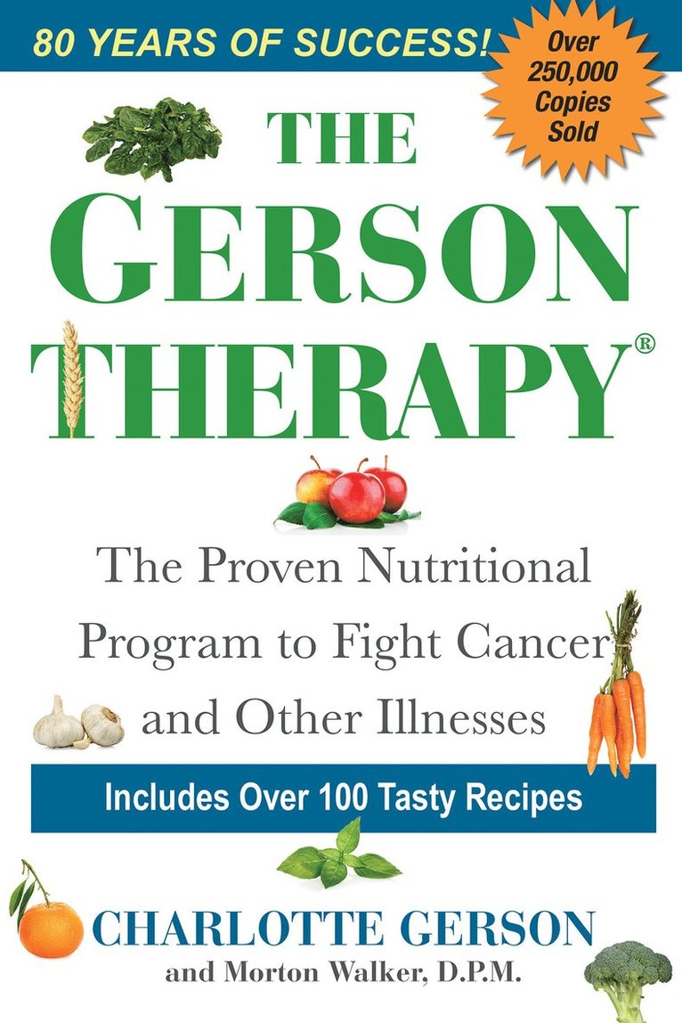 Charlotte Gerson, Morton Walker - Gerson Therapy, Häftad