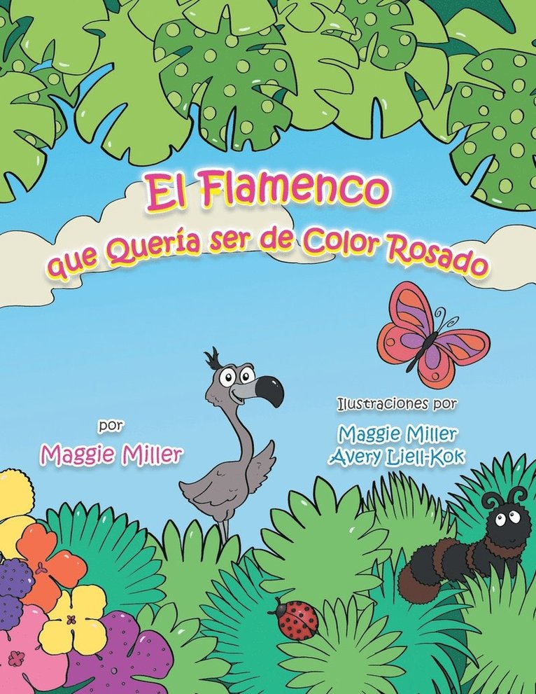 El flamenco que quera ser de color rosado 1