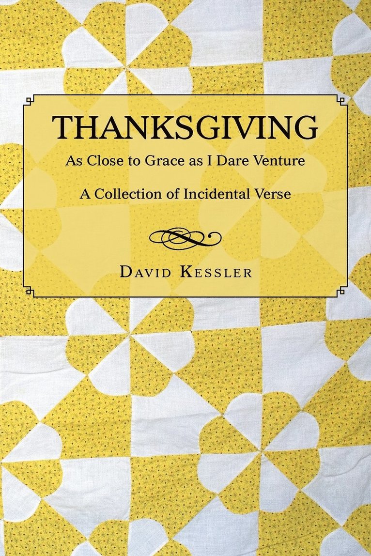 David Kessler - Thanksgiving, Häftad