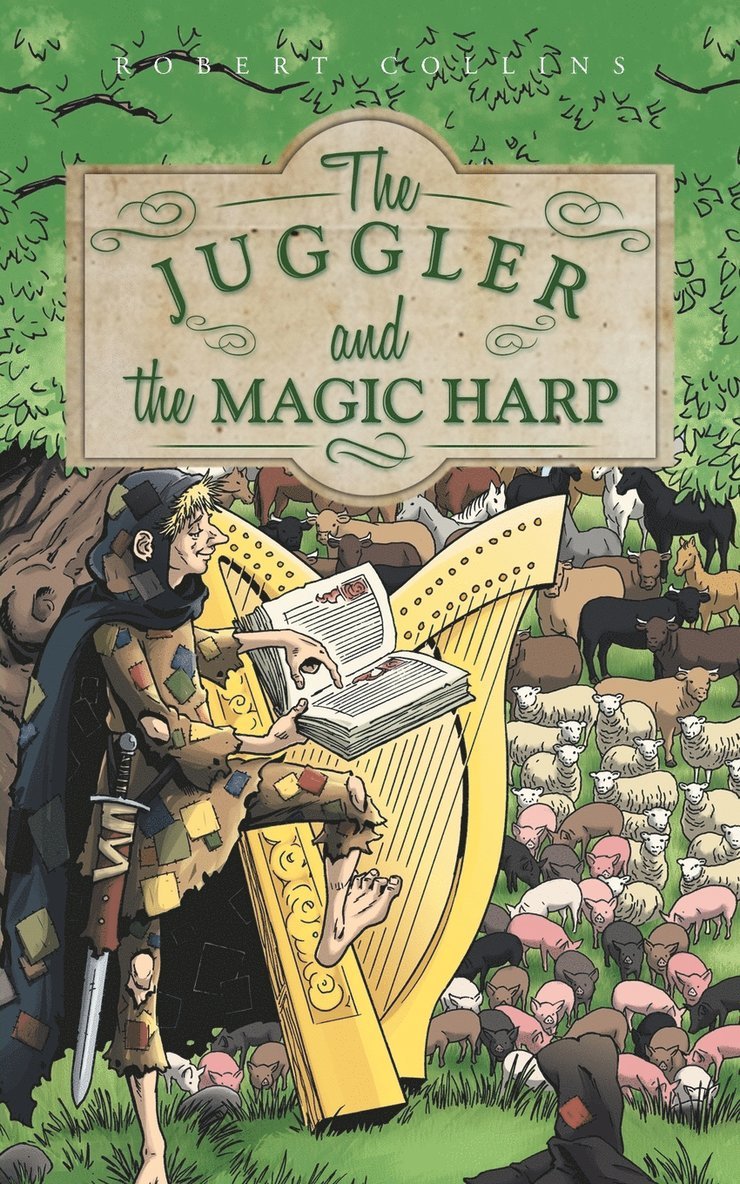 Robert Collins - Juggler and the Magic Harp, Häftad