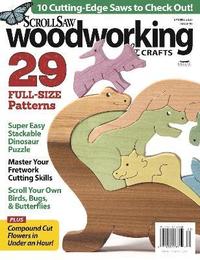 bokomslag Scroll Saw Woodworking & Crafts Issue 90 Spring 2023