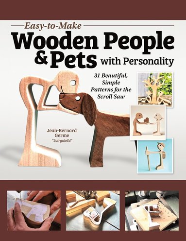 bokomslag Easy-to-Make Wooden People & Pets with Personality