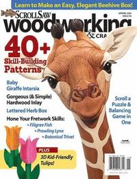 bokomslag Scroll Saw Woodworking & Crafts Issue 94 Spring 2024