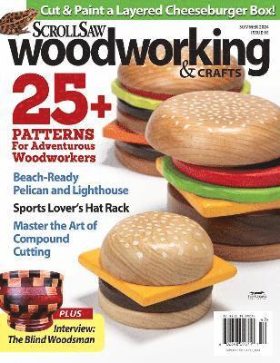 bokomslag Scroll Saw Woodworking & Crafts Issue 95 Summer 2024
