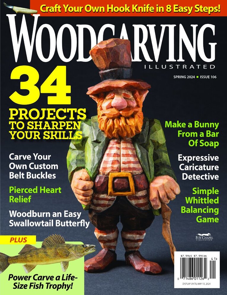 Editors of Woodcarving Illustrated - Woodcarving Illustrated Issue 106 Spring 24, Häftad. Tillgänglighet: Tillfälligt slut