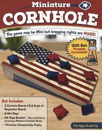 bokomslag Miniature Cornhole Set: Stars and Stripes Forever Gift Set