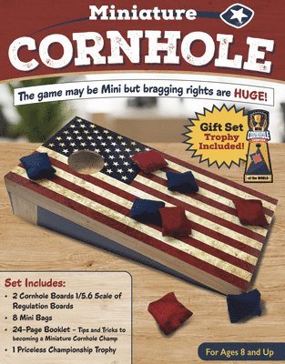 bokomslag Miniature Cornhole Set: Stars and Stripes Forever Gift Set