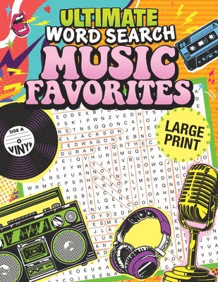 bokomslag Ultimate Word Search Music Favorites