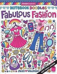bokomslag Notebook Doodles Fabulous Fashion