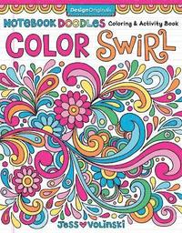 bokomslag Notebook Doodles Color Swirl