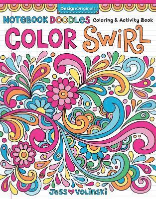 Notebook Doodles Color Swirl 1