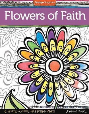 bokomslag Flowers of Faith Coloring Book