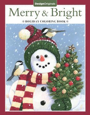 Merry & Bright Holiday Coloring Book 1