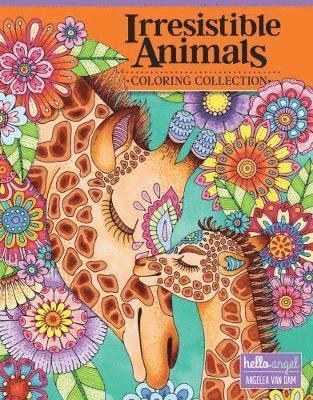 Hello Angel Irresistible Animals Coloring Collection 1