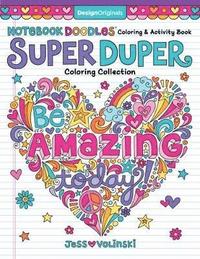 bokomslag Notebook Doodles Super Duper Coloring & Activity Book