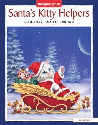 Santa's Kitty Helpers Holiday Coloring Book 1
