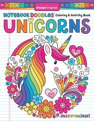 bokomslag Notebook Doodles Unicorns