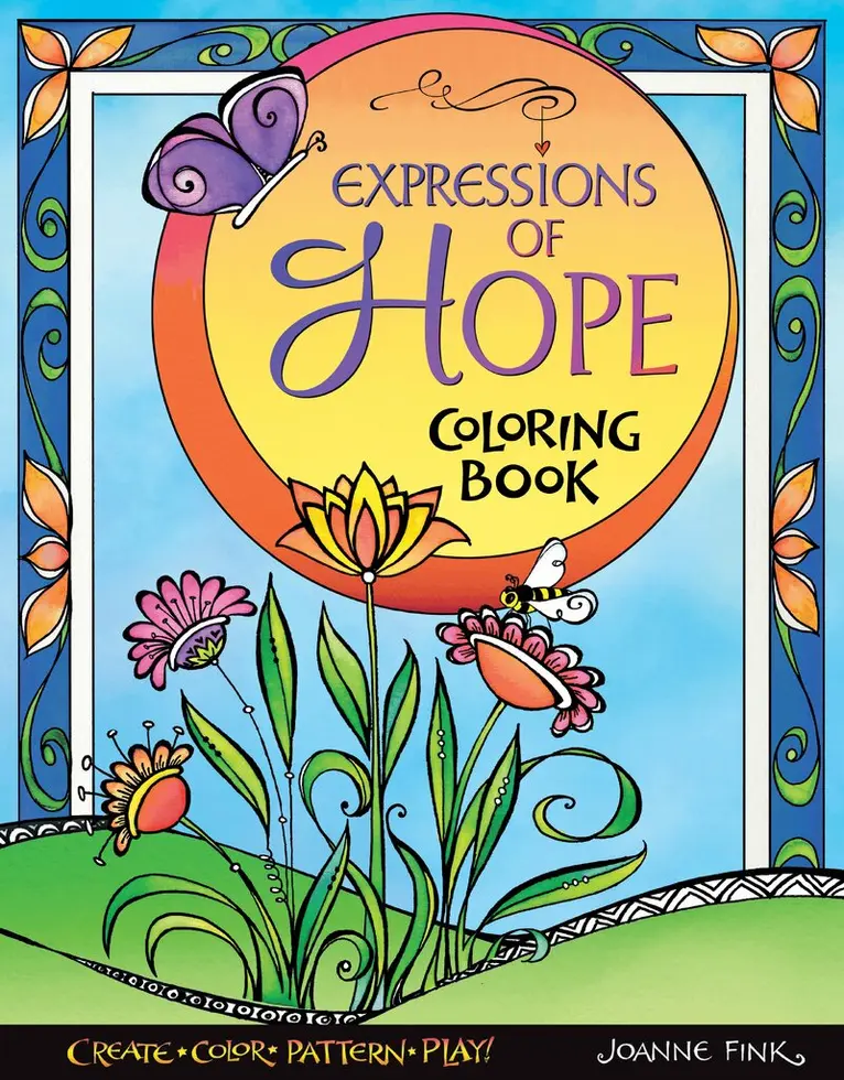 Joanne Fink - Expressions of Hope Coloring Book, Häftad. Tillgänglighet: Tillfälligt slut