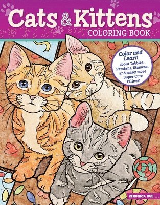 bokomslag Cats and Kittens Coloring Book