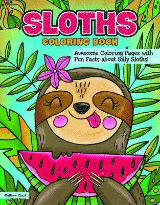 bokomslag Sloths Coloring Book