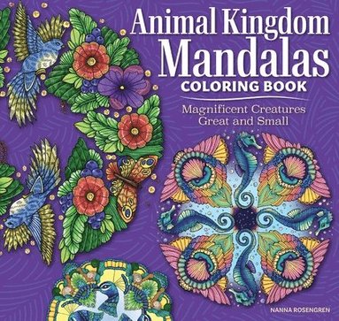 bokomslag Animal Kingdom Mandalas Coloring Book