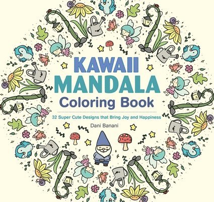 Kawaii Mandala Coloring Book 1