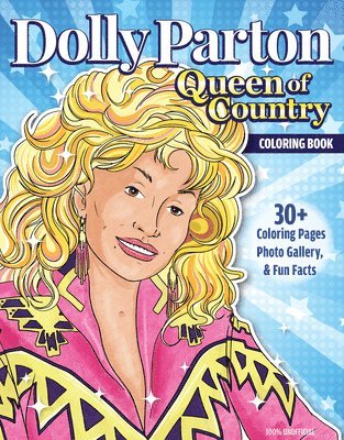 Ultimate Dolly Parton Queen of Country Coloring Book 1
