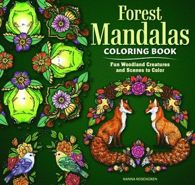 bokomslag Forest Mandalas Coloring Book