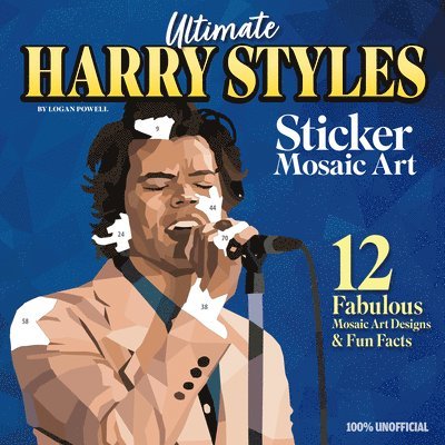 Ultimate Harry Styles Sticker Mosaic Art Book 1