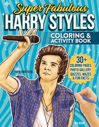 bokomslag Super Fabulous Harry Styles Coloring & Activity Book