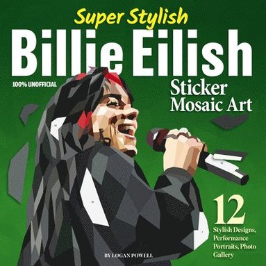 bokomslag Super Stylish Billie Eilish Sticker Mosaic Art