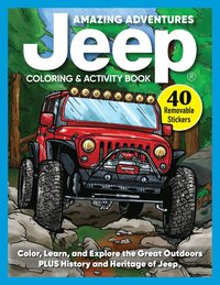 bokomslag Amazing Adventures Jeep¿ Coloring & Activity Book