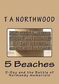 bokomslag 5 Beaches: D-Day and the Battle of Normandy memorials