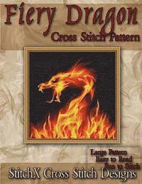 bokomslag Fiery Dragon Cross Stitch Pattern