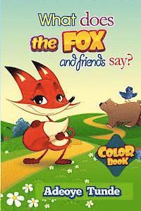 bokomslag What Does The Fox And Friends Say: Color Book