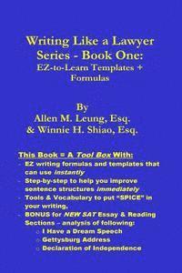 bokomslag Writing Like a Lawyer Series: Book 1: Easy-to-Learn Writing Templates & Formulas