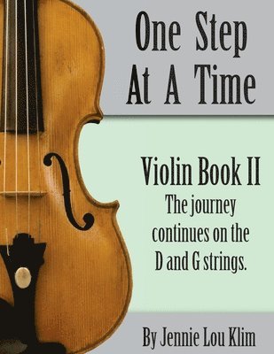 Jennie Lou Klim - One Step At A Time: Violin Book II, Häftad