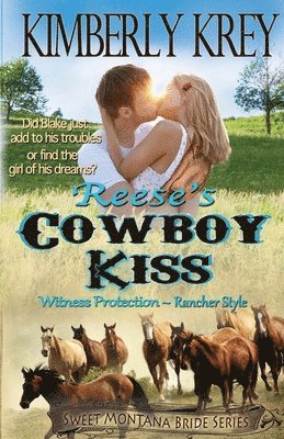 bokomslag Reese's Cowboy Kiss Witness Protection Rancher Style: Blake's Story